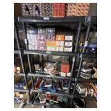 5 Shelf Plastic Shelving Unit 33"L x 17"W x 70"