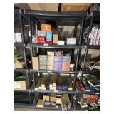 5 Shelf Plastic Shelving Unit 33"L x 17"W x 70"