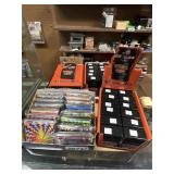 Large Lot of Cigarette Cases - Plastic & Metal