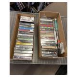 2 Boxes - Assorted Cassette Tapes