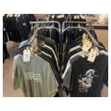 Metal Clothes Rack - Contents Not Included