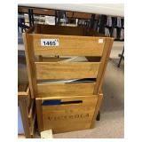 2 - Wooden Crate 24"x14"x14"
