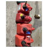 4 - Plastic Gas Cans