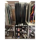 Metal Poster Display/Storage Rack w/Posters