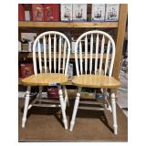 2 Wood Chairs