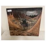 Framed Canvas - Signed