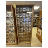 Wood/Plexiglass Display Cabinet