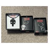 2 - Marvel Keychains & Marvel Necklace