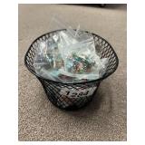 Basket of Assorted Necklaces & Bracelets