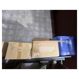 Plastic Bin w/2 Boxes Assorted Incense Sticks