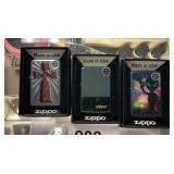 3 Zippo Lighters