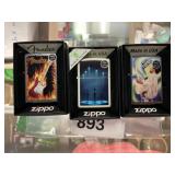 3 -Zippo Lighters
