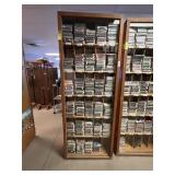 Wood Glass Display Cabinet - Contents Not Included