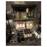 4 Shelf Plastic Shelving Unit 31"L x 17"W x 70"