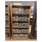 Wood Glass Display Cabinet - Contents Not