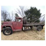 19? Int'l 1800 Loadstar Gin Pole Truck w/Tulsa Win
