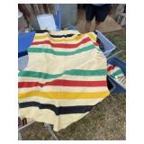 Hudson Bay Point Wool Blanket made in England