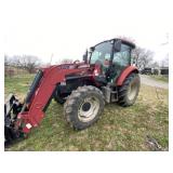 Case Int'l 85C Cab Tractor w/Case Int'l L620 Loade