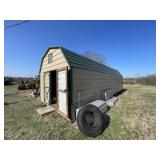 Portable Building w/Loft 12ft L x 30ft W x 10ft H