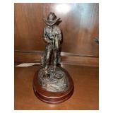 Moments Cowboy Campfire Statue 9'