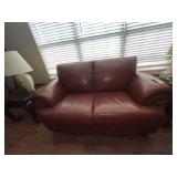 Leather Loveseat 5ft