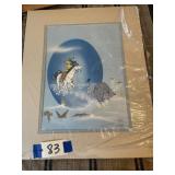 Joe Rector Matted Art 381/1500 24'x30'