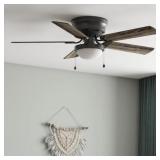 Harbor Breeze Armitage 52' Matte Black Flush Moun