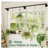 2 Ct. Hanging Planter Lot - (1) 2 Pack Gold Metal