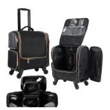 Stagiant Rolling Makeup Train Case, Professional M