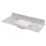 Style Selections Solstice 49' Wide Vanity Top Wit