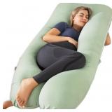 Meiz Pregnancy Pillow, U Shaped, Cooling, Approx 5