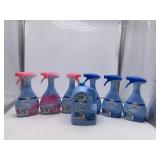 7Ct Febreze Lot- (3) Fabric, Downy April Fresh, 23