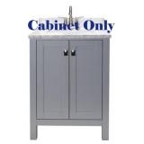 Tuscany Rio 24' Bathroom Vanity, Gray Finish