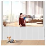 120'  Retractable Baby Gate, 34' High, Reinforce