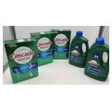 5 Ct Cascade Complete Lot: (3) 75oz Dishwashing