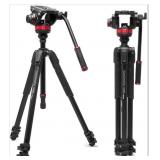 Manfrotto, 055 Video Tripod With 502 Video Fluid H