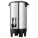 Dominion 30 Cup Highly Polished Aluminum Coffee Ur