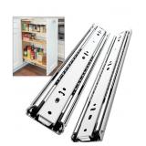 2 Pairs Heavy Duty 20' Drawer Slide Full Extensio