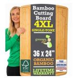 4XL Bamboo Butcher Block Cutting Board *Some Damag