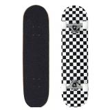 31'x 8' Pro Skateboard, 7 Layer Canadian Maple W