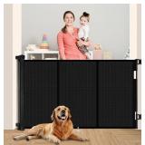 71' Retractable Baby Gate, Approx 42' Tall With