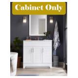 Style Selections Kirkman 36' Vanity (Whi
