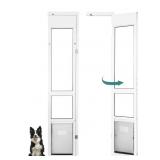 Fantrek Large Dog Door For Sliding Glass Door, Rig