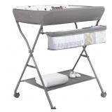 Sweeby Portable Diaper Changing Table - Grey -