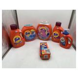 6 Ct. Tide Laundry Lot, 1-Tide +Downy XL Pods, Apr