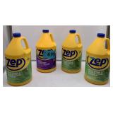 4 Ct. Zep Chemical 1 Gallon Lot - (3) Mold Stain/M