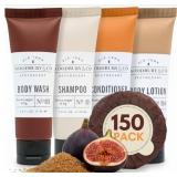 Woodbury & Co. Travel Size Shampoo/Conditioner/Bod