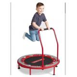 Radio Flyer Steel 2-in-1 Kids Trampoline, Frame Si