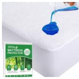 Queen Size Mattress Protector, Waterproof, Viscose