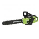 Greenworks 40-Volt Brushless Cordless 14' Chainsa